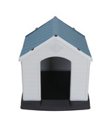 Dog House Comfortable Cool Shelter Plastic Design Kennel For Puppy Sleep... - £70.02 GBP