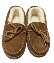 Lam Kids Faux Fur Lined Moccasin Size 12Y EXCELLENT CONDITION  - $321.71 MXN