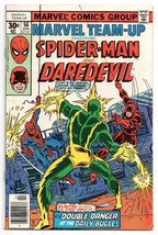 Marvel Team Up #56 VINTAGE 1977 Marvel Comics Spider-Man Daredevil Electro - £10.11 GBP