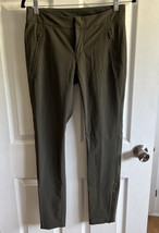 Athleta Wander Stash Skinny Pants Dark Gray sz 4 Style 349953 - £31.13 GBP