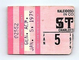 Styx Concert Ticket Stub Janvier 5 1979 Charlotte Nord Carolina - £40.51 GBP