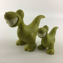 Sprig Toys Eco Friendly Dinosaur Duo Tyrannosaurus Rex Family Action Figure - £16.03 GBP