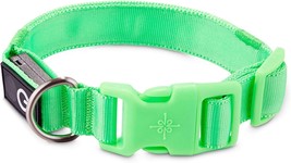 Good 2 Go LED Light- Up Dog Collar  Size: L/XL - Green (2 Light Modes) New - £11.34 GBP