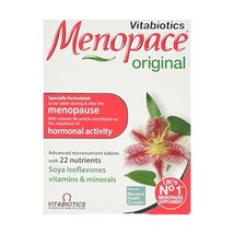 Vitabiotics Menopace Original, 30 Tablets  - $10.00