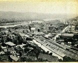 3-Panel Fold Out Panorama Wheeling West Virginia WV 1900s UDB Postcard - £80.84 GBP