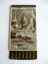 November 1942 Mem-O-Dex Calendar/Memo Pad/Appointment Book/Planner - Tur... - $14.99