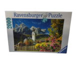Ravensburger The Dolomites 2000 Piece Jigsaw Puzzle Complete Vintage - $41.63