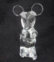 Ebeling and Reuss Crystal Koala Bear Figurine Art Glass Golden Crown Italy E&amp;R - £17.03 GBP