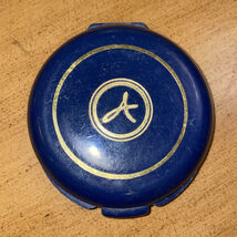 Vintage Artmatic Cosmetic Pressed Powder Compact Mirror Natural Beige 36... - $321.42 MXN