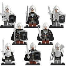 8Pcs/set Gondor Soldiers The Lord Of The Rings Archers Infantry Minifigures - £14.93 GBP