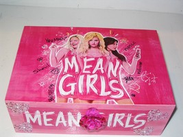 NEW Mean Girls On Broadway Playbill Handmade Decoupage Storage Jewelry Box - £55.94 GBP