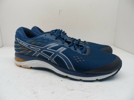 Asics Men&#39;s GEL-CUMULUS 21 Running Shoes 1011A551 Mako Blue/White 15M - £67.74 GBP