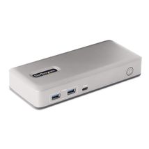 StarTech.com Dual-Monitor USB-C Docking Station, DisplayPort &amp; HDMI or VGA, Mult - £183.77 GBP