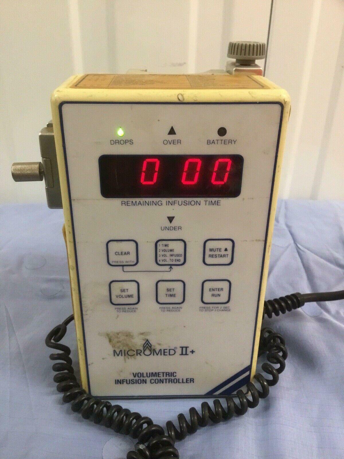 Surgical Medical Microtec 2 Volumetric Infusion Controller ITU Hospital ... - $133.56