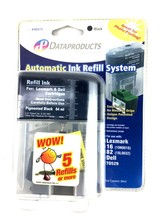 Dataproducts Premium Automatic Ink Refill System Black For Lexmark &amp; Del... - $15.13