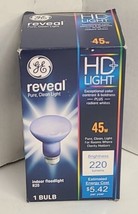 GE Reveal 45W Indoor Floodlight Bulb  R20 220 Lumens New - $9.20