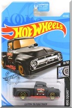 Hot Wheels - Custom &#39;56 Ford Truck: Rod Squad #8/10 - #227/250 (2019) *Black* - £2.34 GBP