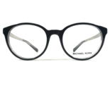 Michael Kors Eyeglasses Frames MK 4018 Mayfair 3033 Black Clear Silver 5... - $55.74