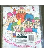 Norfin Trolls Plastic Backing Table Cover NIP Unopened 96 Inches 4 Sq Yds - $19.79