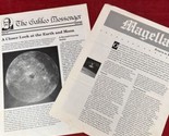 NASA Galileo Messenger 1991 Newsletter &amp; Magellan Jet Propulsion Laborat... - $14.36
