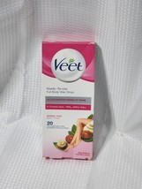 Veet Full Body Waxing Strips Kit for Normal Skin (1-Pack, 20ct) - EXP 06... - $8.99