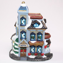 Vintage Victorian Hotel Christmas Village Collection Snow Cap Chimney Home Deco - £12.96 GBP