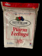 NOS Vintage Women’s Fruit of the Loom Warm Feelings XL Bottoms Thermal U... - $280.01 MXN