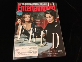 Entertainment Weekly Magazine January 27, 2017 Feud, The Walking Dead - £7.71 GBP