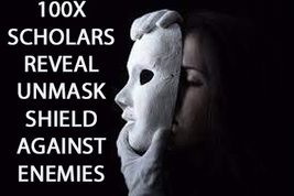 100X 7 Scholars Reveal Unmask &amp; Shield Agianst Enemies Work Magick Ring Pendant - £79.46 GBP