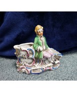 VINTAGE Porcelain Multicolor Figurine Candle Holder. Made in Japan. Pre-... - £11.73 GBP