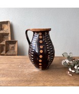 Antique Vase, Hungarian Pottery, Wabi Sabi Vase, Glazed Vessel, Hungaria... - £87.96 GBP
