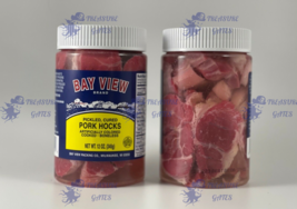 Bay View Brand Gourmet Pickled Pork Hocks Boneless Ham 12oz 2 Shatter Pr... - $36.62