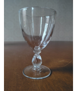 Vintage 6" Heisey Lariat Water Goblet - $11.88