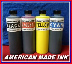 4 -130 ML Bottle Color Ink Pack For Primera LX1000 and LX2000 PIGMENT Cartridges - £40.51 GBP
