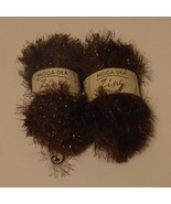 Moda Dea Zing Chestnut Yarn 2 skeins New - $7.69