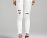 IRO Paris Damen Jeans Jarod Zerrissene Weiß Größe 31W AE385  - $65.64