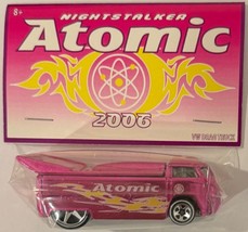 Pink Vw Drag Truck Hot Wheels 2006 Nightstalker Atomic Series 50/50 Rare! - £212.56 GBP