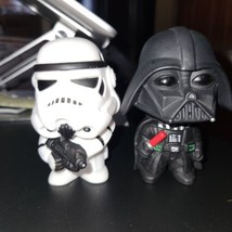 Star Wars 4&quot; Vinyl figures, Darth Vader &amp; Stormtrooper - £6.92 GBP