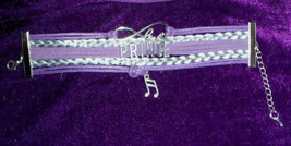 New Prince Infinity Wrap Fashion Leather Bracelet Love Music Symbol Purp... - $14.99