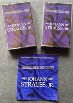JOHANN STRAUSS &quot;The Classics&quot; Reader&#39;s Digest 2 Cassette Tape Set New w/ Booklet - £3.73 GBP