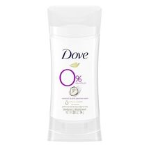 Dove 0% Aluminum Deodorant Stick Cucumber and Green Tea 4 Count Non-irri... - $9.79+