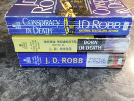 J D Robb lot of 3 In Death Series Romantic Suspense Paperbacks - £4.86 GBP