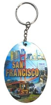 San Francisco California Oval Double Sided Key Chain - $6.99