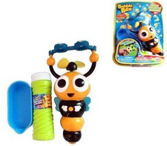 BUMBLE BEE BUBBLE BLOWER MACHINE 2 wand battery operated blowing bubblle... - $174.88 MXN