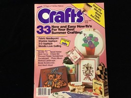 Crafts Magazine June 1985 New and Easy  How To’s For Summer Crafting - £7.71 GBP