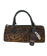 Primeware Leopard Safari Print Insulated Wine Clutch Cooler Purse Bag NWT - $360.31 MXN
