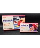 Vintage Dryline Liquid Paper Permanent Adhesive &amp; Refill Gillette West G... - $33.15 CAD