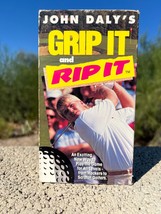 John Daly&#39;s Grip It and Rip It Golf Video (1992,VHS) - £12.51 GBP