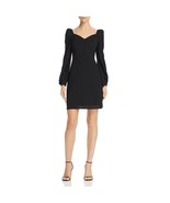 NEW Women&#39;s Black Long Puff Sleeve A-Line Dress Size M/6 - €23,83 EUR