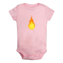 Nature Flame Fire Pattern Rompers For Baby Infant Jumpsuits Newborn Babies Bodys - £8.34 GBP